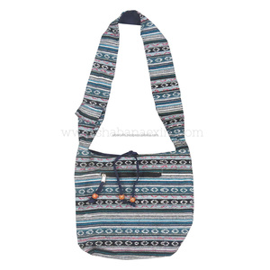 Handmade Eco-Friendly Hippie Jhola Bag for Travel Shopping Grocery Store Tote Sling Styles Canvas Cotton Materials From India - Product Image 3