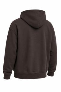 Sweat-shirt à capuche vert Meyba Sports pour homme, en polaire polyester surdimensionné, poches imprimées personnalisées, streetwear, décontracté de haute qualité - Product Image 2