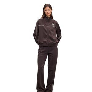 <b>Women</b>’s Piped Track <b>Jacket</b> Full Zip Sports Training <b>Jacket</b> Custom Athletic Wear <b>Lightweight</b> Activewear for Running Gym Workout - Product Image 1
