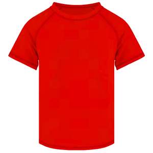 Camiseta Deportiva de Manga Corta para Hombre, Protección UV de Secado Rápido, Camiseta de Natación Elástica, Transpirable, para Surf, Playa, Entrenamiento, Fitness, Actividades Deportivas - Product Image 1