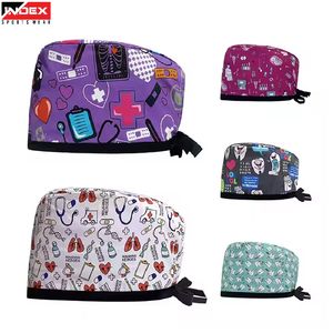 Chapeau d'infirmière élégant et respirant, bonnet médical ajustable, casquette de travail chirurgicale confortable pour infirmières et médecins - Product Image 1