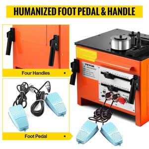 Piegatrice Elettrica per Barre d'Armatura da 1 Pollice (25 mm), Resistente, con Pedale, in Acciaio Grado 60 - Product Image 6