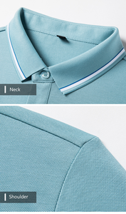 Polos de Golf de Lujo para Hombre, de Seda de Morera de Primera Calidad, Personalizados, de Secado Rápido, Unisex, Lisos, para Uniformes de Negocios - Product Image 6