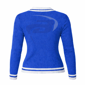 Zeta Phi เบต้าเสื้อสเวตเตอร์ถักลำลองสีเขียวสำหรับผู้หญิงพร้อมตัวอักษรพิมพ์ zpb เสื้อกันหนาวปรับแต่งโลโก้ได้ - Product Image 2