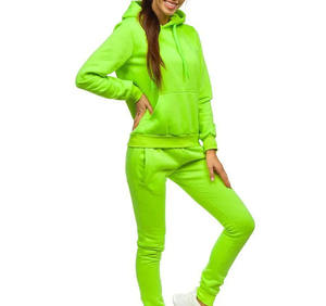 ชุดวอร์มกีฬาขายส่ง เสื้อฮู้ดดี้ 2026 ชุดวอร์มผ้าฝ้ายเรียบหรูทันสมัย ชุดออกกำลังกายแบบ unisex ชุดเซ็ต 2 ชิ้น - Product Image 3