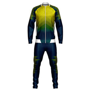 Ensemble de survêtement pour homme, design tendance, hiver, manches longues, couleur personnalisée, prix bas, en vente - Product Image 2
