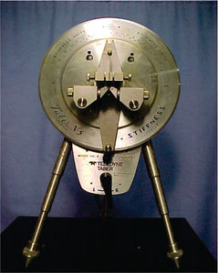 Probador de rigidez del papel Taber, probador de elasticidad del papel Taber, probador de rigidez y elasticidad de plásticos - Product Image 2