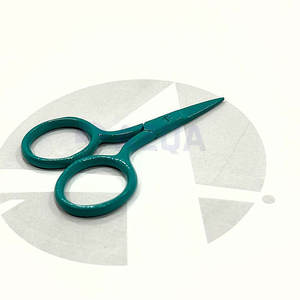 Tijeras de Bordado Mini de Acero Inoxidable con Recubrimiento de Color Cian Teal de Alta Calidad, Cortahilos Afilados, Herramienta para Costura y Manualidades - Product Image 4