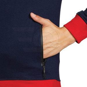 ชุดวอร์มมีฮู้ดซิปสำหรับผู้ชาย น้ำหนักเบา เหมาะสำหรับออกกำลังกาย วิ่ง ฟิตเนส ฝึกซ้อมกลางแจ้ง ระบายอากาศได้ดี สวมใส่สบาย - Product Image 5