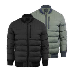 Chaqueta Clásica Reversible de Invierno para Hombre, Impermeable, Ecológica, con Parches de Camuflaje y Diseño de Dibujos Animados, Forro de Jersey Cálido - Product Image 1