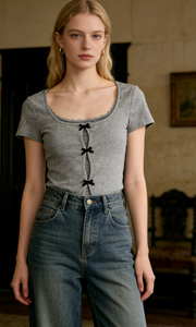 Tops Cortos Casuales de Moda, de Algodón Acanalado, Ligeros, sin Espalda, Cómodos, para Mujer - Product Image 3