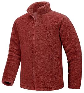 Chaqueta Sherpa Cómoda y Cálida para Hombre, Ropa de Invierno de Alta Calidad con Cuello Alto y Cremallera - Product Image 2