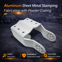 Fabrication de tôles d'aluminium par estampage avec revêtement en poudre, marque OEM, origine TW