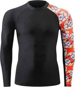 Camiseta Deportiva Sublimada al por Mayor, Personalizada con Estampado, para Hombre, Manga Larga 3D - Product Image 1