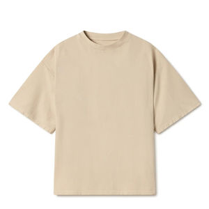 Camiseta Blanca Extra Grande de Algodón Premium con Estampado de Logo Personalizado, Estilo Vintage Lavado, para Hombre, Ropa Casual, Venta al Por Mayor de Fábrica - Product Image 4