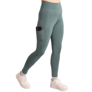 Leggings d'équitation personnalisés, doux et offrant un bon maintien, en tissu nylon et élasthanne, dernière collection - Product Image 5