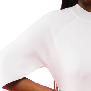   Vestido Blanco con Mangas de Capa para Mujer, Diseño Elegante con Hombros Caídos, Atuendo Casual y Elegante para Fiesta, Moda Femenina - Product Image 4
