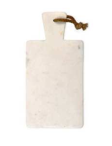 Planche à découper en marbre naturel, plateau de service de cuisine, plateau en marbre blanc fait main, écologique - Product Image 2