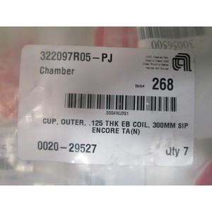 AMAT 0020-29527 CUP, OUTER, .125 THK EB COIL - Équipement et pièces semi-conductrices de renommée mondiale à la fois fiables et durables - Product Image 1