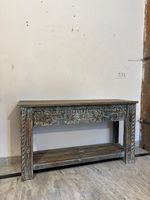 Table console en bois moderne de haute qualité pour salon, salle à manger, cuisine, décoration intérieure unique pour villa, bar, hôtel, chambre à coucher