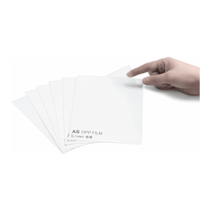 Feuilles de stratification transparentes résistantes aux produits chimiques Brady pour la protection des étiquettes de laboratoire - Product Image 2