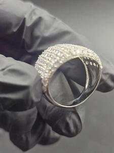 Fine 925 Sterling Silver Moissanite <b>Ring</b> Luxury Bridal <b>Promise</b> Engagement Anniversary Jewelry <b>for</b> Women <b>Men</b> - Product Image 1