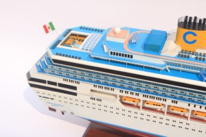 Modelo de Velero de Madera Hecho a Mano Costa Pacifica, Decoración Artística Coleccionable, Adorno de Mesa Personalizado con Temática Oceánica - Product Image 6