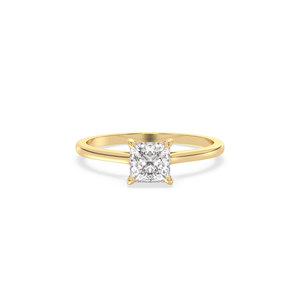 REYES Manufacturer OEM ODM Fine Jewelry GRA Certified 925 Sterling Silver 0.93 Carat Moissanite Hidden Halo Rings For Women - Product Image 2