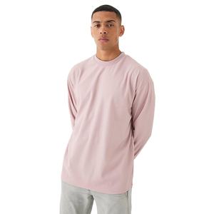 Nuevo Diseño 2026, Camisas de Manga Larga para Hombre, Estilo Casual, Cuello Redondo, Corte Personalizado, Algodón 100% Transpirable, Venta al Por Mayor - Product Image 1