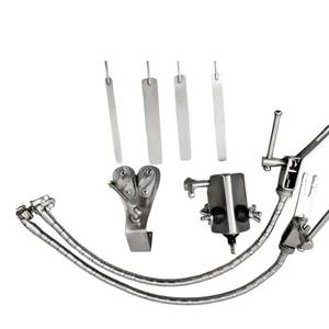 Kit d'instruments chirurgicaux crâniens en acier inoxydable Arm Leyla : Ensemble de rétracteurs cérébraux auto-fixants pour la neurochirurgie - Product Image 1