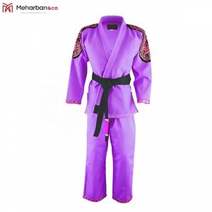 Uniformes profesionales personalizados de Jiu Jitsu brasileño y MMA Unisex con hombros estampados y logotipo impreso - Product Image 3