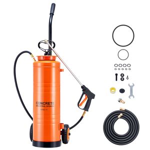 Macchina Spruzzatrice per Malta da 4,5 Galloni in Acciaio Inossidabile con Impugnatura Ergonomica e Carrello Rimovibile da 48 Pollici - Product Image 1