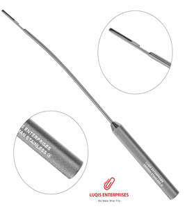 Cuchillo Endoscópico para Frente Daniel, Mango Curvo de 23 cm, Acero Inoxidable, Instrumento Quirúrgico para Endoscopia - Product Image 1