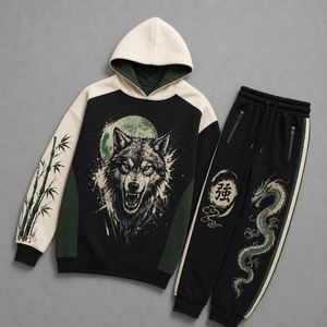 Ensemble de survêtement décontracté pour homme, imprimé tigre 3D, automne et hiver, nouveau design animal - Product Image 4