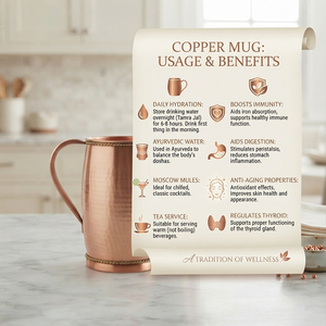 Carafe en cuivre personnalisée avec poignée métallique, grande capacité, pour eau, café, vin, restaurant - Product Image 5