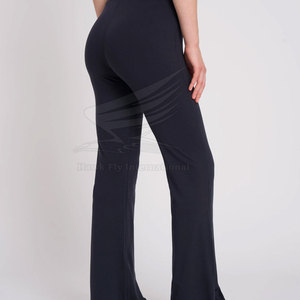 Nouvelle Arrivée 2026 – Leggings Évasés Solides Taille Moyenne pour Femme, Idéaux pour la Gym, l'Entraînement et le Yoga – Prix de Gros - Product Image 3