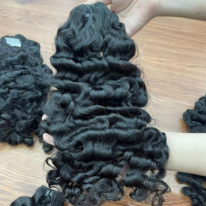 Meilleures ventes : Extensions de cheveux naturels en trame, bouclés à la vapeur, prêts à être expédiés, cheveux vietnamiens bruts - Product Image 5