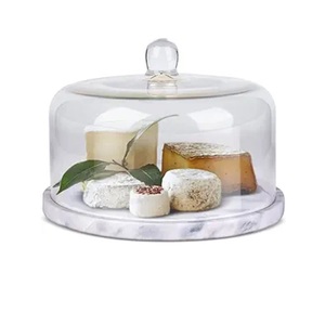 Support à gâteau rond en marbre pour mariages, anniversaires et fêtes, présentoir à desserts pour gâteaux, muffins, pâtisseries, pain, cuisine - Product Image 5
