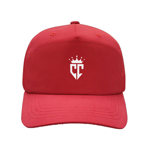Casquette de camionneur American Honey Solid au design vintage, avec patchs de logos d'équipes, couronne en maille réglable – Casquette de sport et de cyclisme - Product Image 1