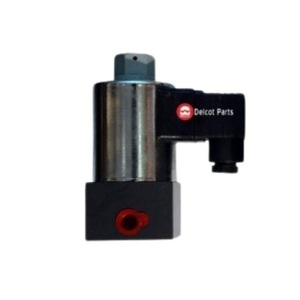 Solenoid Valve B738207 Compatible for ELGi <b>Screw</b> Air Compressor Spare Parts Brass Body + NBR Seal + <b>Copper</b> Coil MC AUTOMATION - Product Image 1