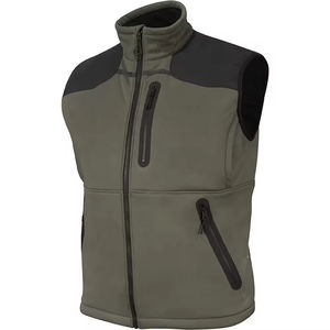 Chaleco Softshell Ligero Informal para Hombre con Logotipo Personalizado en Impresión 3D, Cierre de Cremallera, Impermeable, Cortavientos, Térmico, Transpirable y Cálido - Product Image 1