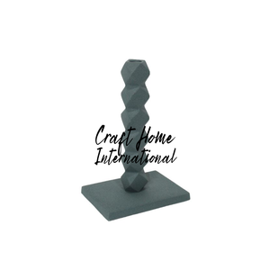 Porte-bougie en aluminium fait main de style nordique, minimaliste scandinave, moderne, étanche, décoration d'intérieur, pièce maîtresse pour l'urbain - Product Image 5