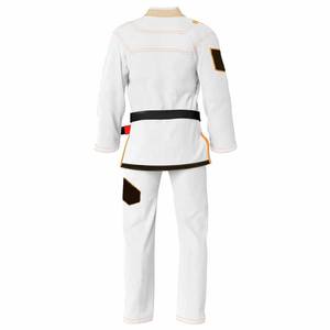 Kimono de Jiu Jitsu Brasileño de Cáñamo Personalizado, Preencogido, Tejido Perla y Tejido Panal - Product Image 4