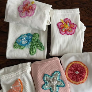 High Quality Handmade Beaded Mushroom Embroidery <b>Charm</b> & <b>Keyring</b> Zari Beads Full Color Printing BY MULTI CRAFT - Product Image 1