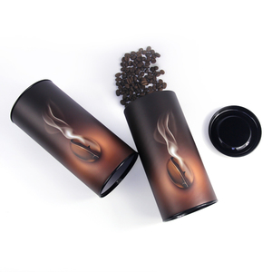 กระป๋องกระดาษสุญญากาศพร้อมฝาโลหะ บรรจุภัณฑ์ทรงกระบอกคราฟท์แบบกำหนดเองสำหรับชา กาแฟ เครื่องเทศ ผู้ผลิต OEM - Product Image 1