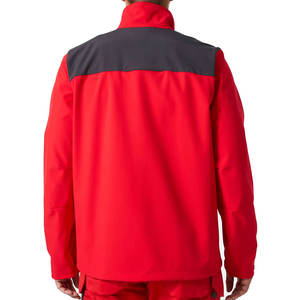 Chaqueta Softshell de Lona para Hombre, Precio de Fábrica 2026, con Logotipo Personalizado en la Parte Delantera, Transpirable, Resistente al Viento, con Cuello Alto, para Uso Invernal - Product Image 2