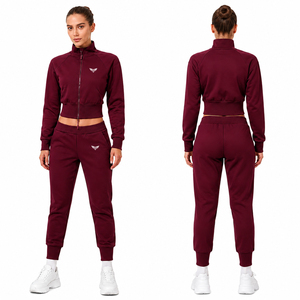 Blouson de moto personnalisé pour femme, coupe courte, entièrement zippé, inspiré du sport automobile, style streetwear décontracté, OEM ODM - Product Image 4