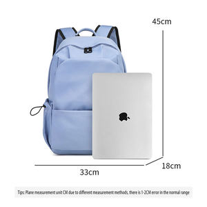 Bolsa Escolar Bagnex con Logotipo Personalizado, Mochila de Neopreno de Gran Capacidad para Viajes y Estudiantes de Secundaria - Product Image 4