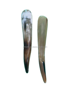 Chausse-pied en corne de buffle écologique fait main de haute qualité, artisanat indien, 100% naturel poli - Product Image 6