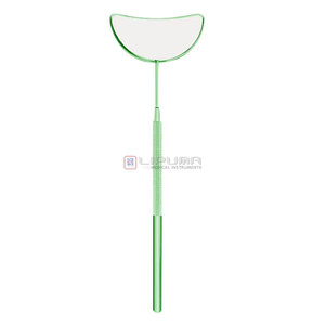 Curved Eyelash Extension Mirror for Lash Artists Professional Anti Fog Lash Mirror with Non Slip Grip - Product Image 1